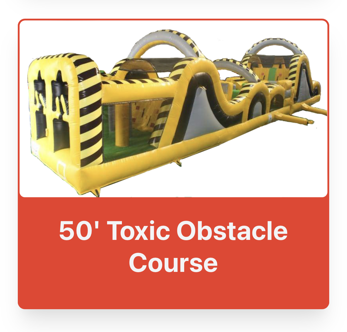 Toxic Obstacle Course
