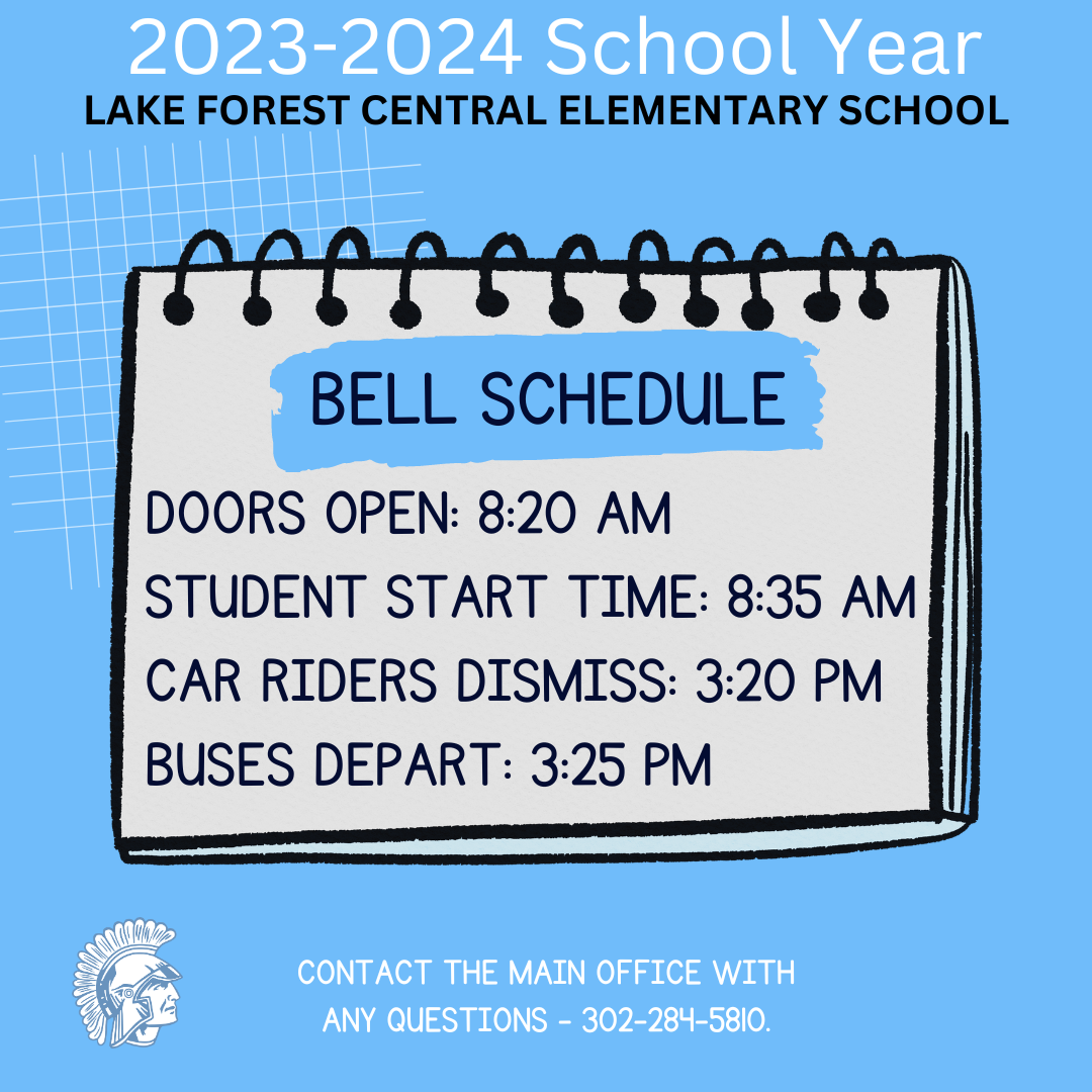 Bell Schedule Central Elementary