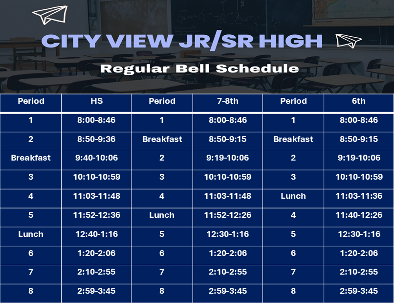 Bell Schedule