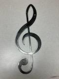 TigerMADE Metal Treble Clef Sign