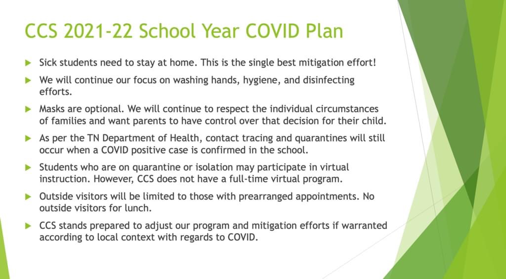 2021-22 COVID Plan