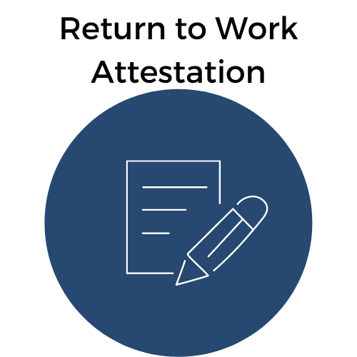 Return to work Attestation