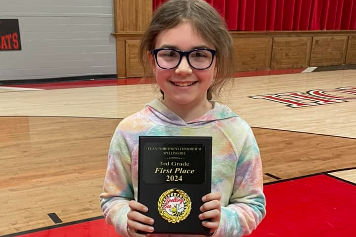 Lydia 3rd Grade Spelling Bee 1st Place