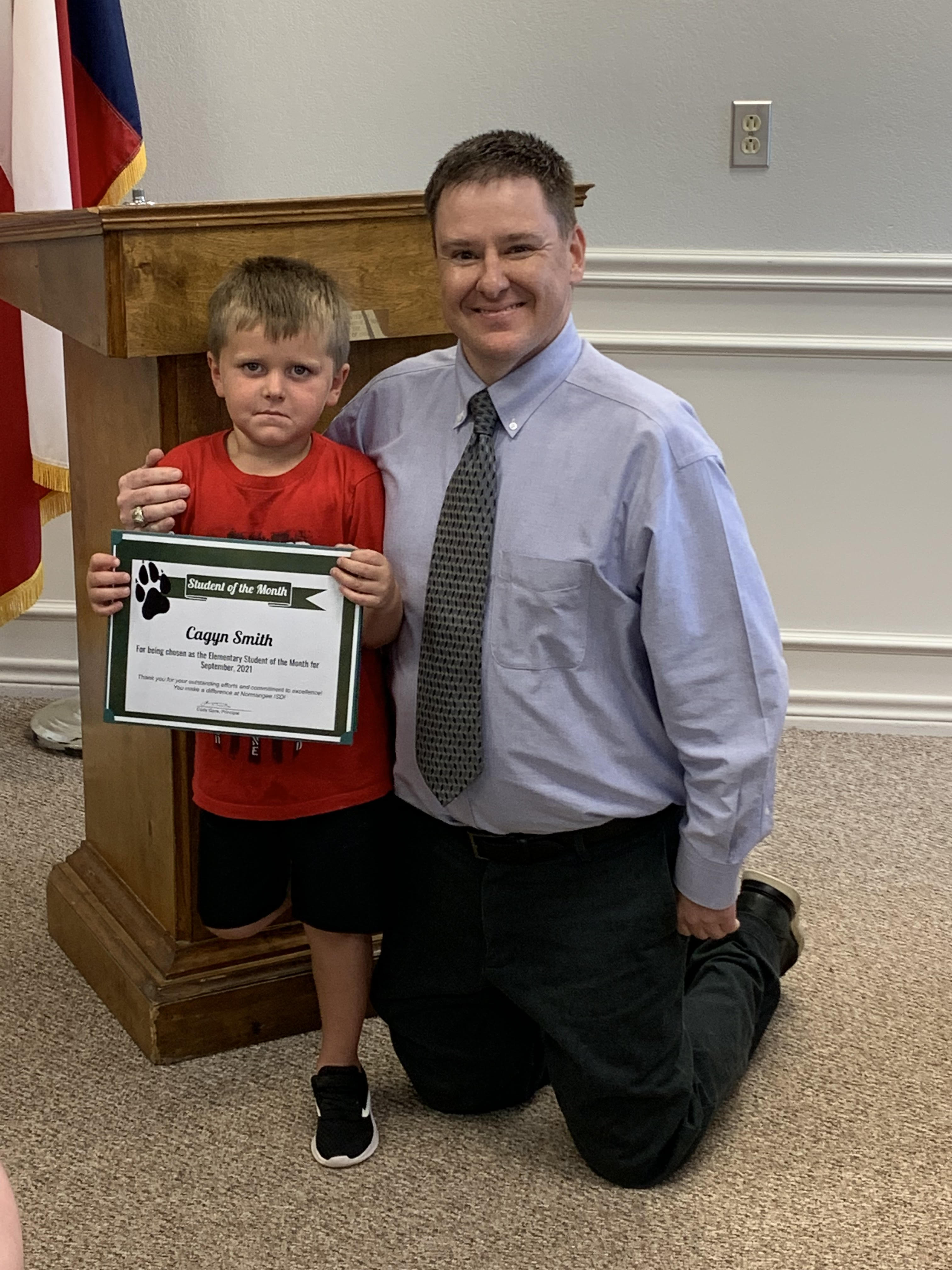 Cagyn Student of the Month