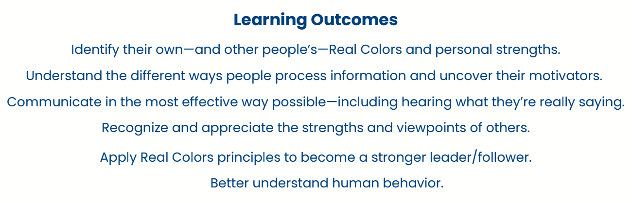 Learning Outcomes, Coach Ramsey
