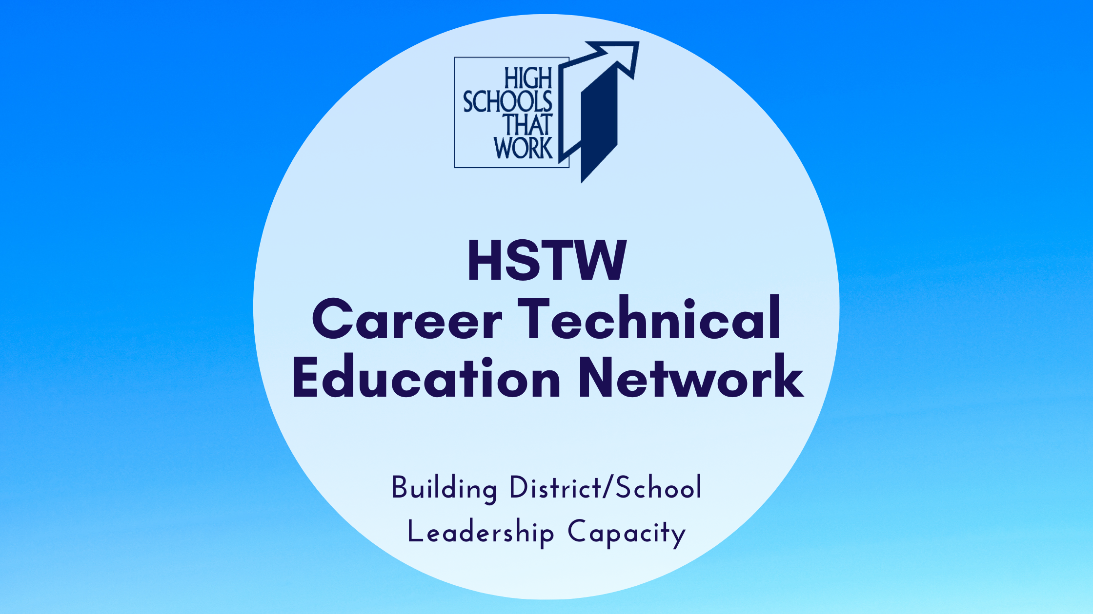 HSTW Career Technical Education Network Banner