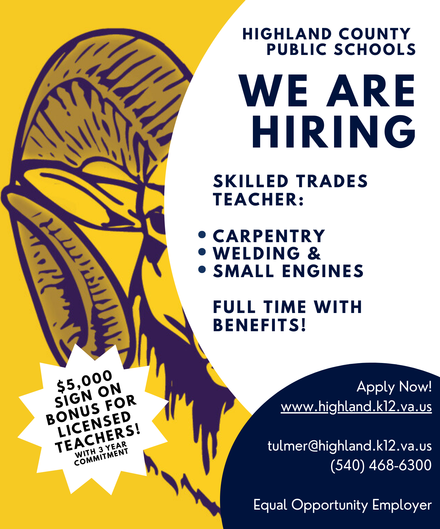 We are hiring