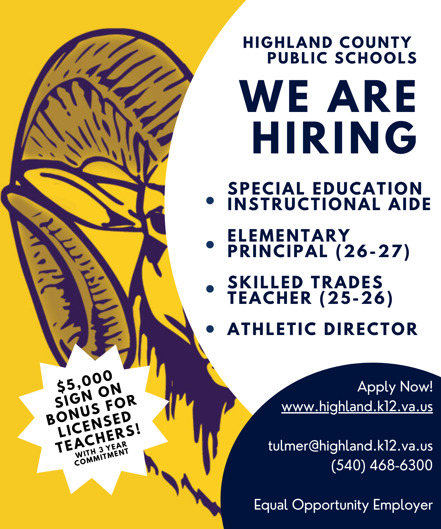 We are hiring