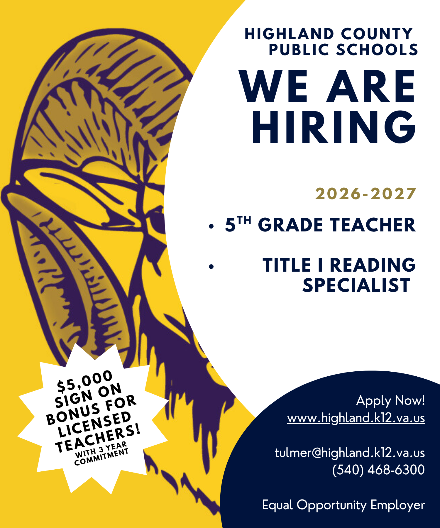 We are hiring