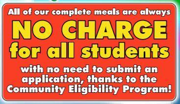 No Charge for All Students