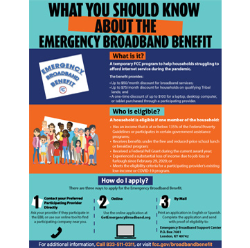 What you should know about the Emergency Broadband Benefit - English