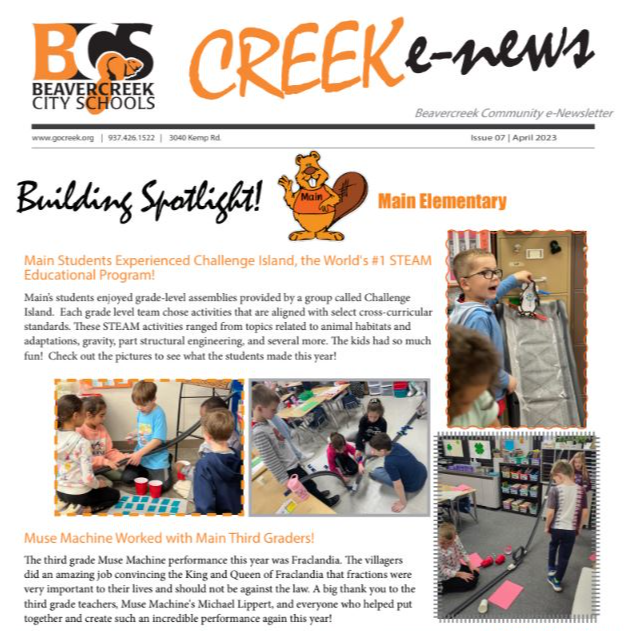 April e-news