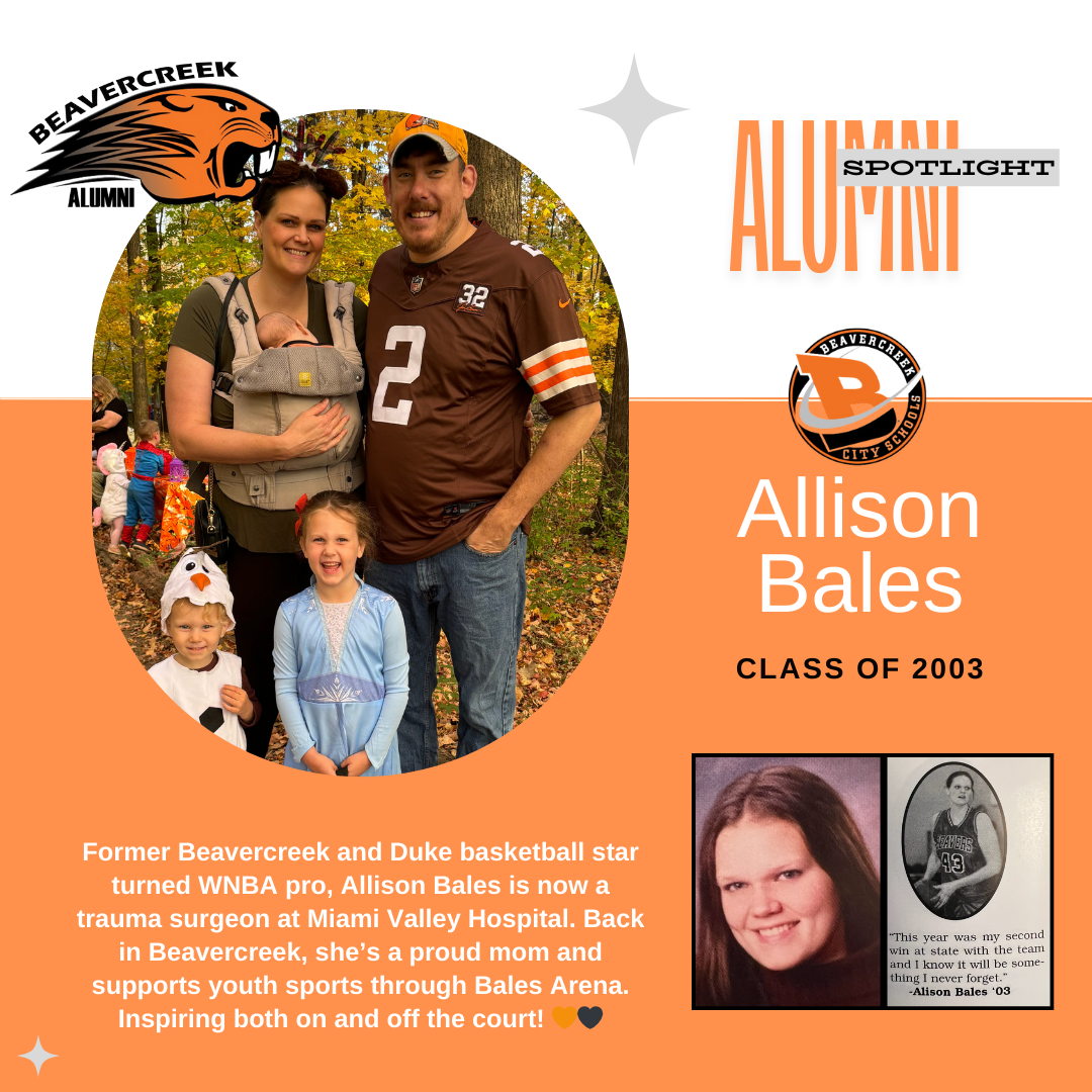 Alumni Spotlight Alison Bales