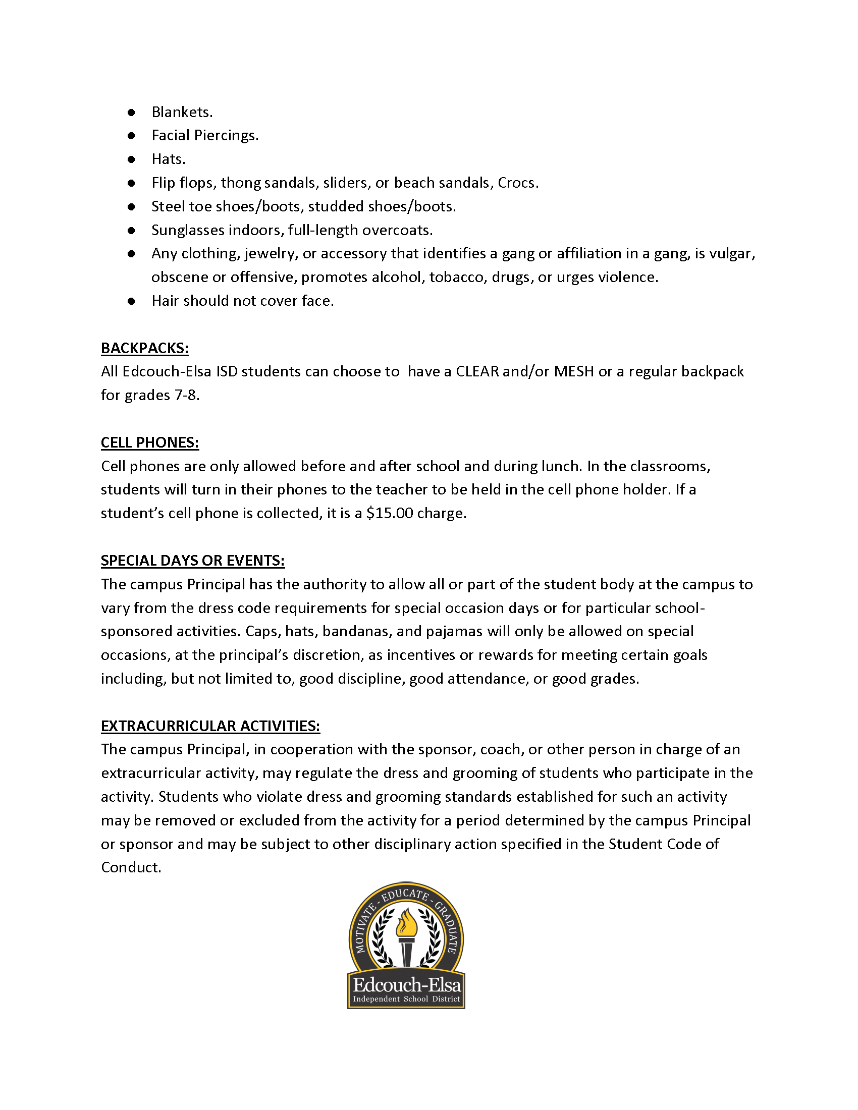 Dress Code Page 1