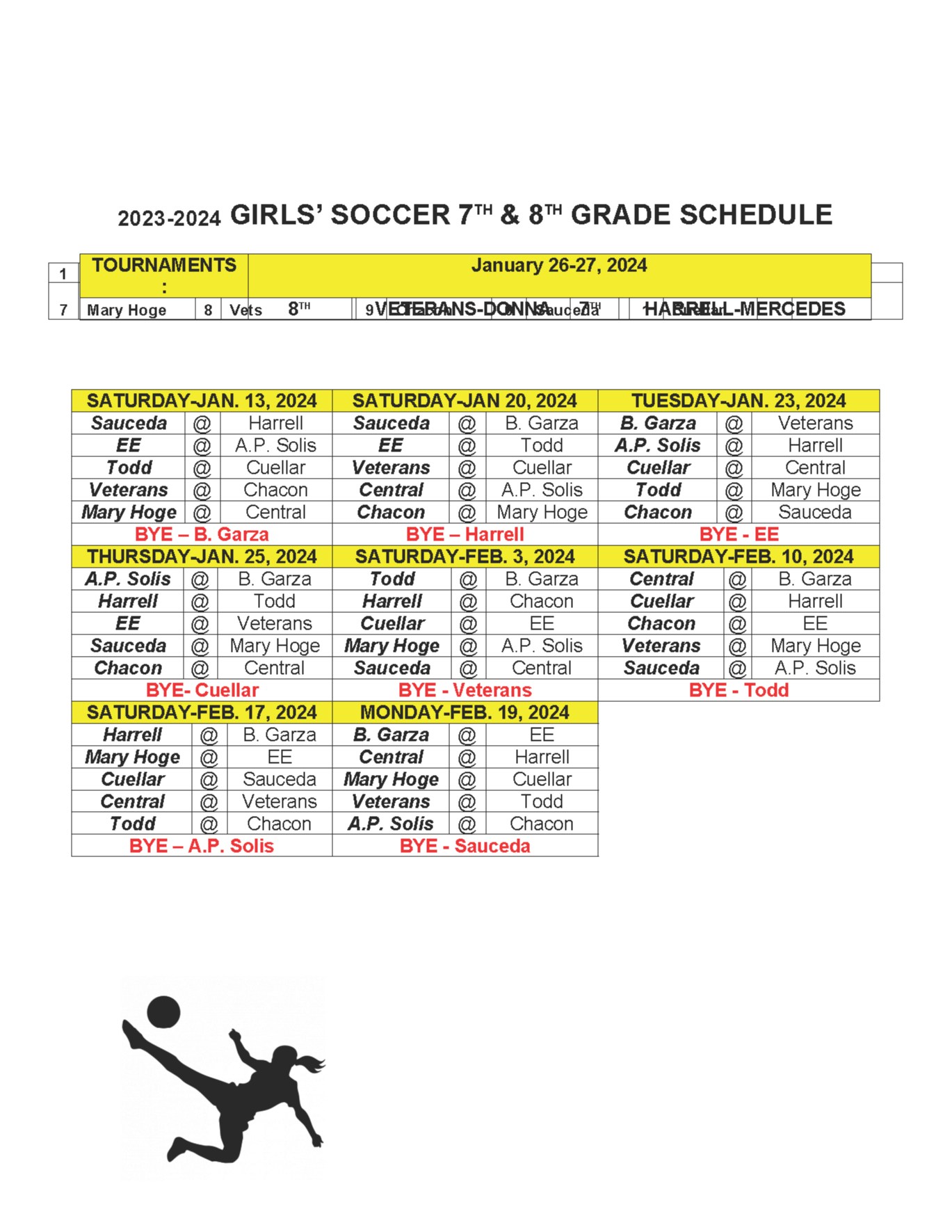 2021-2022 Schedule 