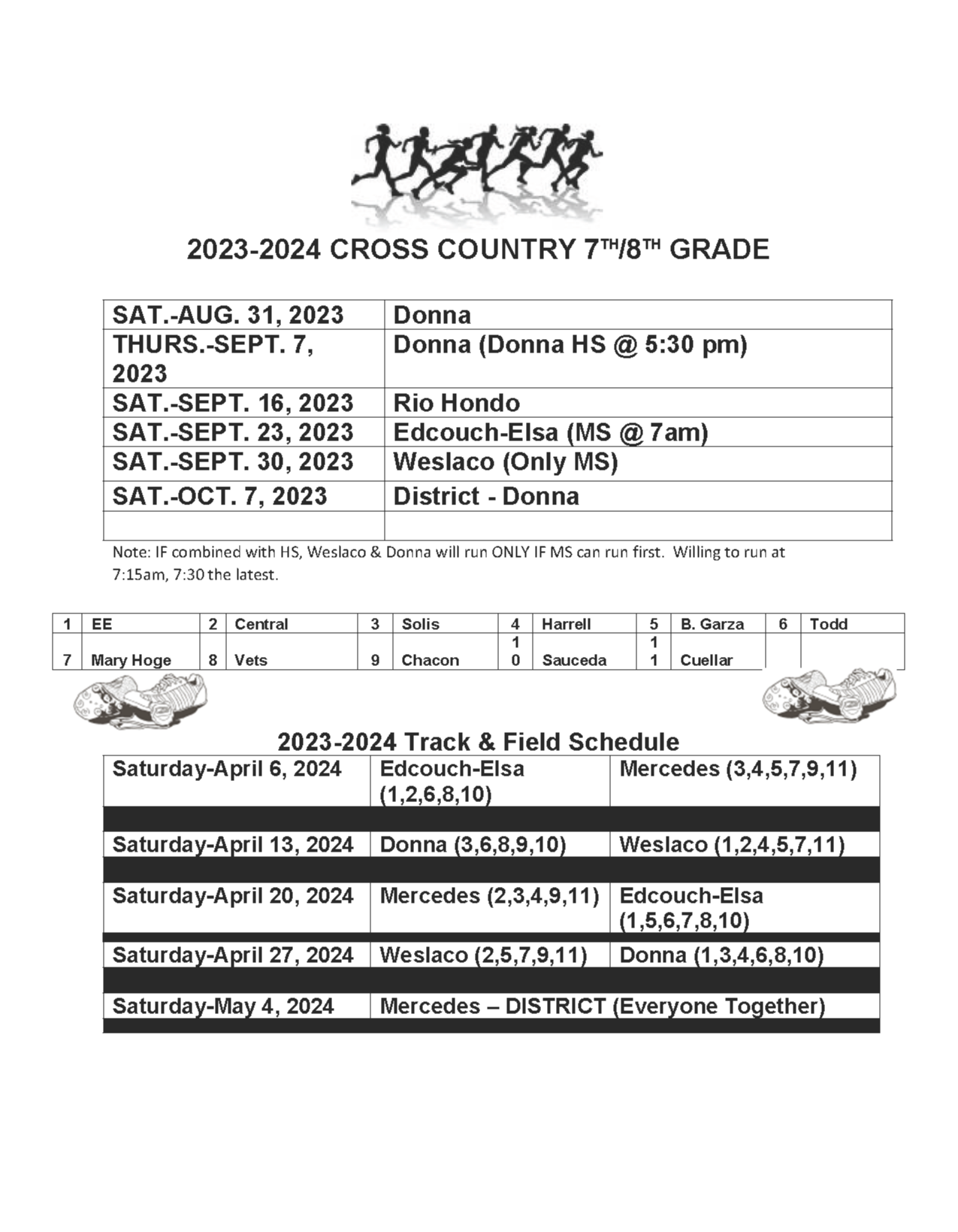2021-2022 Schedule 