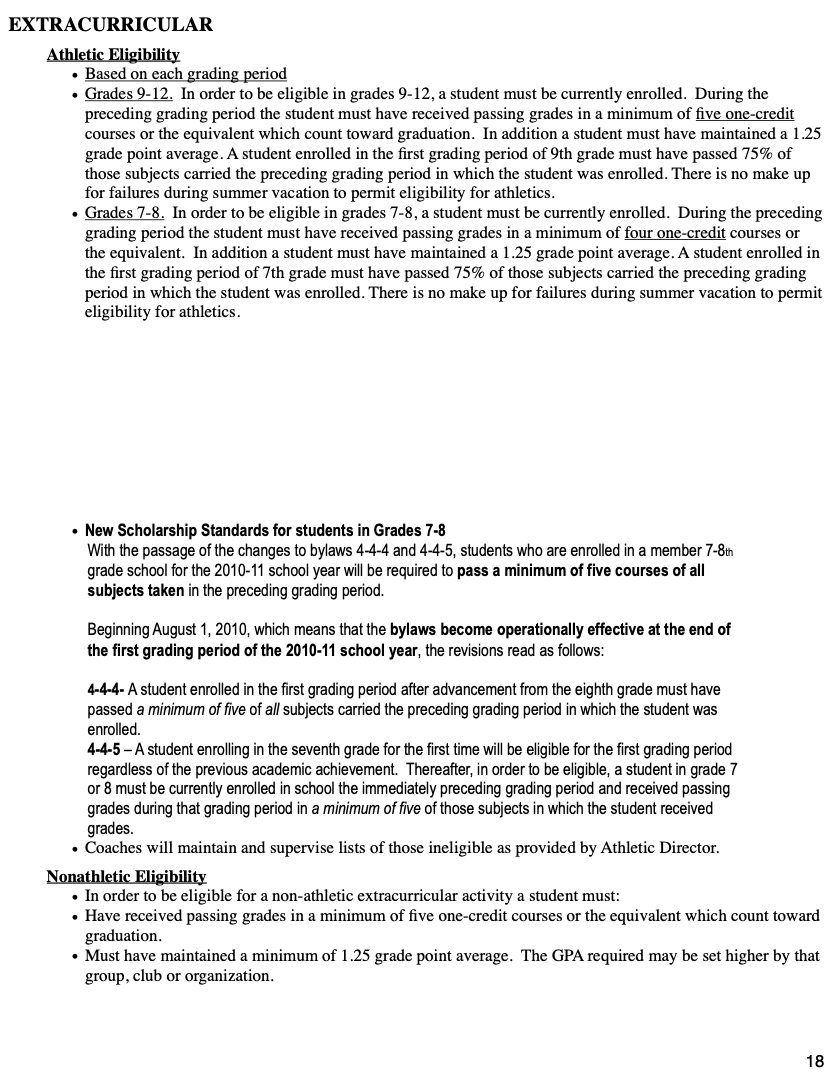 Shadyside High School Handbook Shadyside Schools