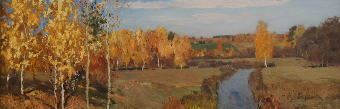 Isaac Levitan - Golden Autumn , 1895