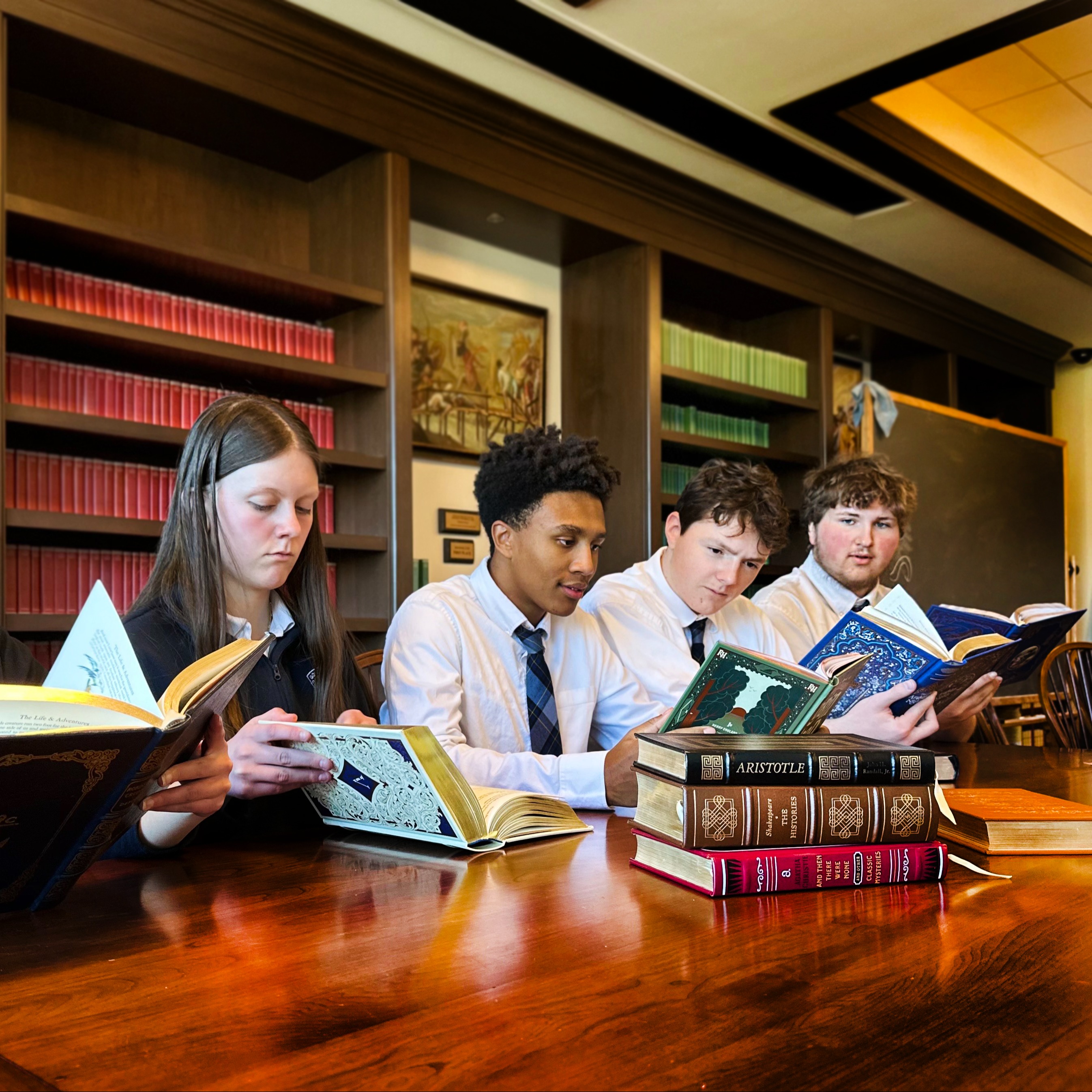 seniors reading