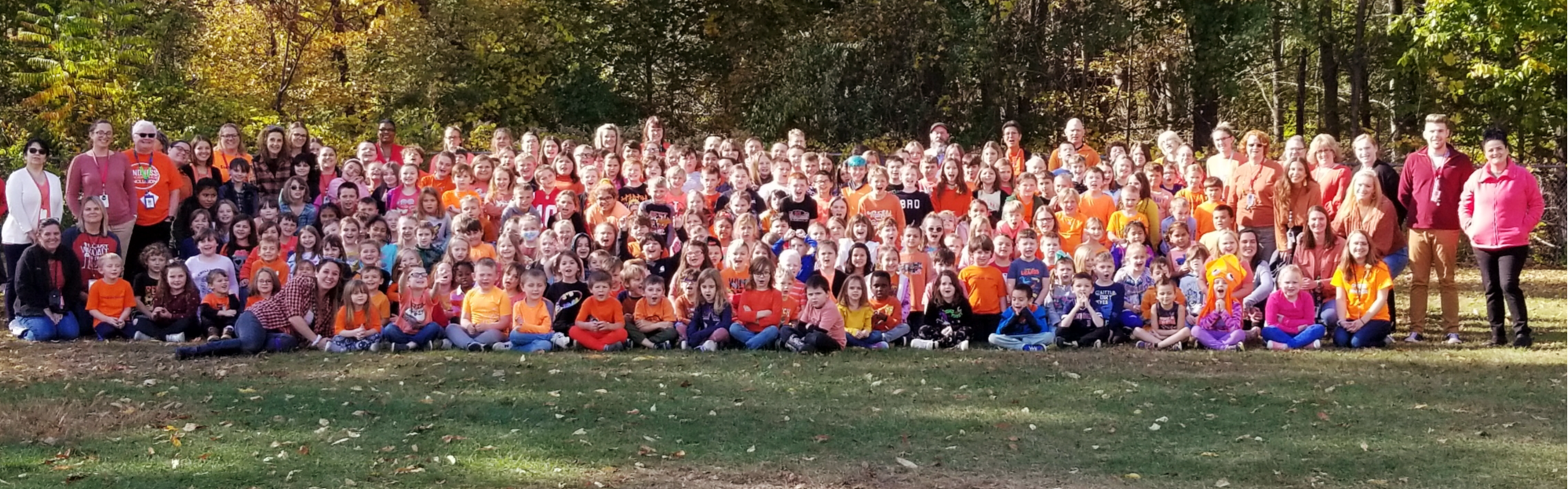 Entire Disnard school picture outside