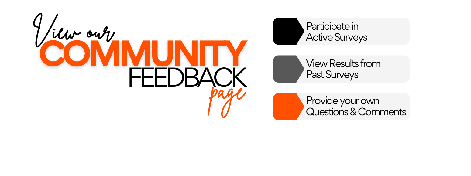 Community Feedback page