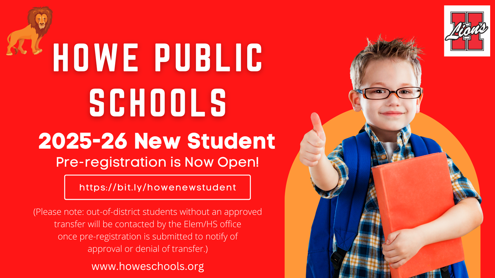 New Student Registration