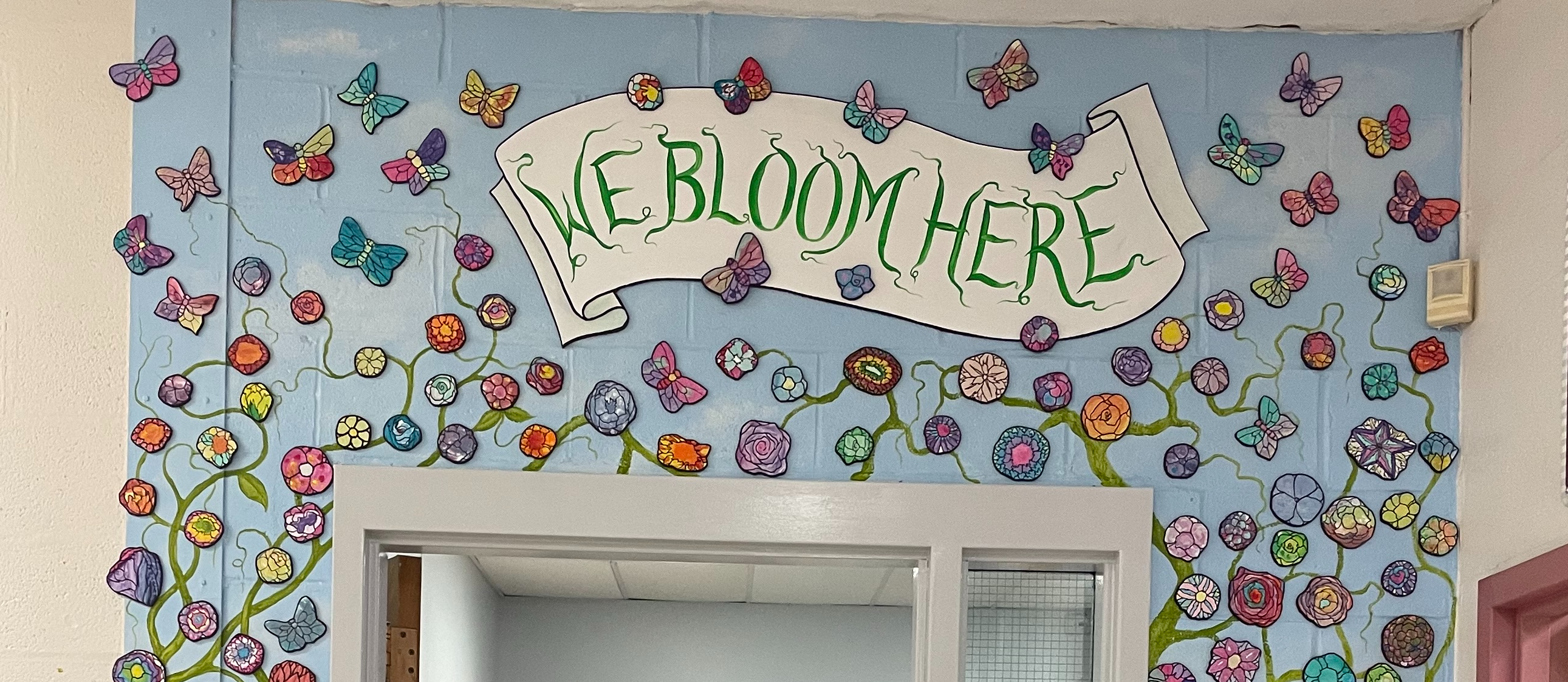 We Bloom Here - Mural