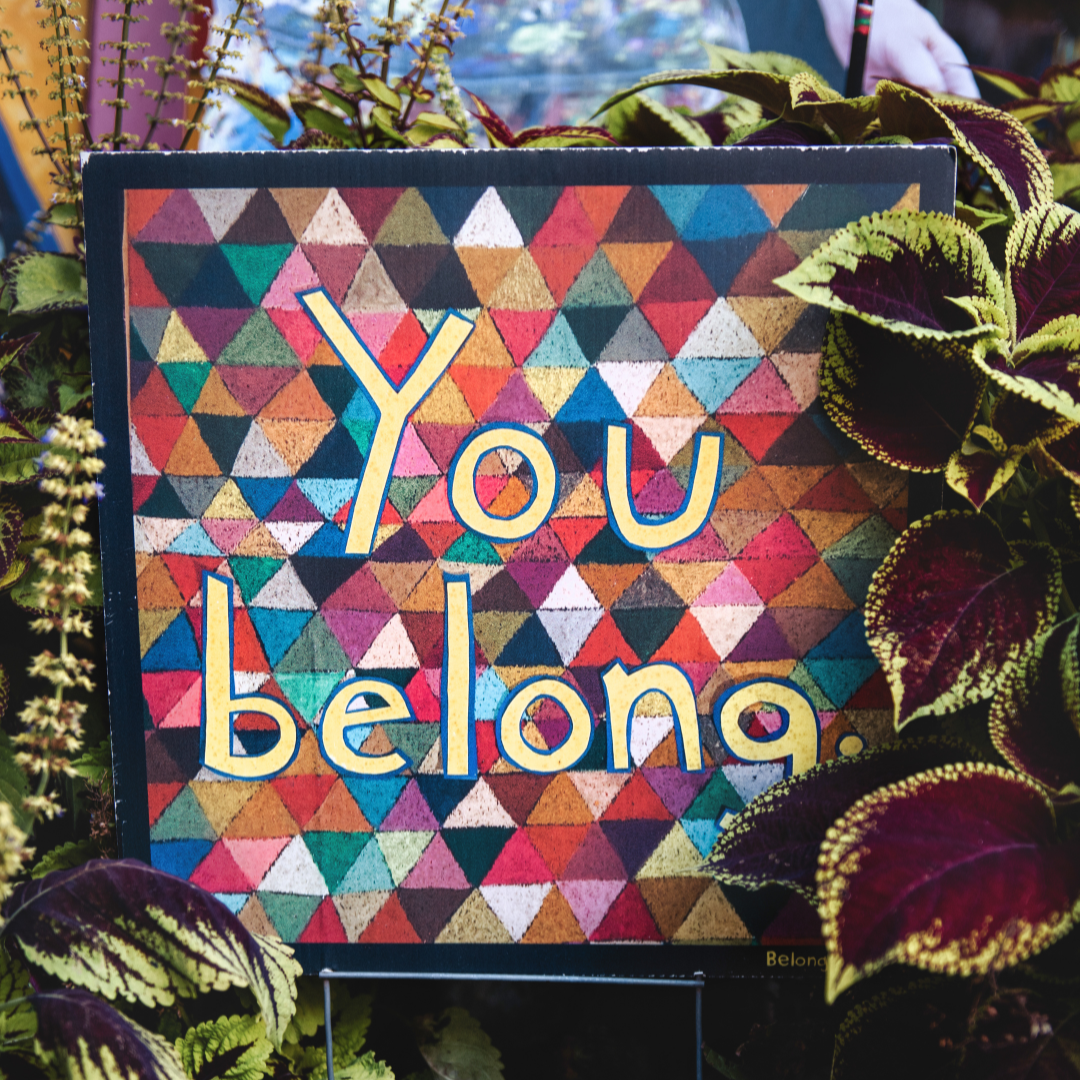 You belong