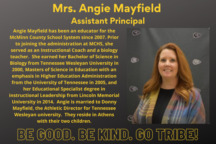 Mrs. Angie Mayfiedl