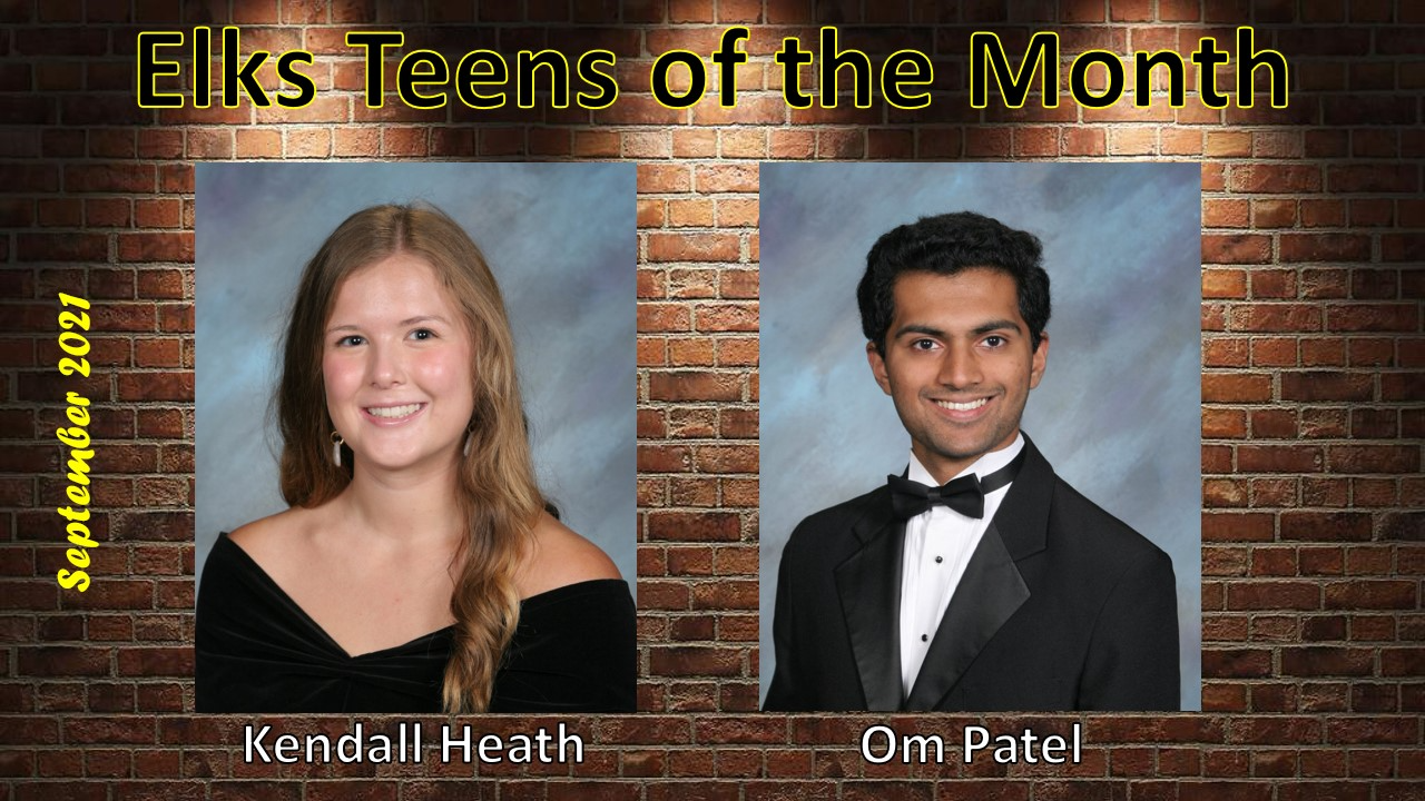 Elks Teens of the Month