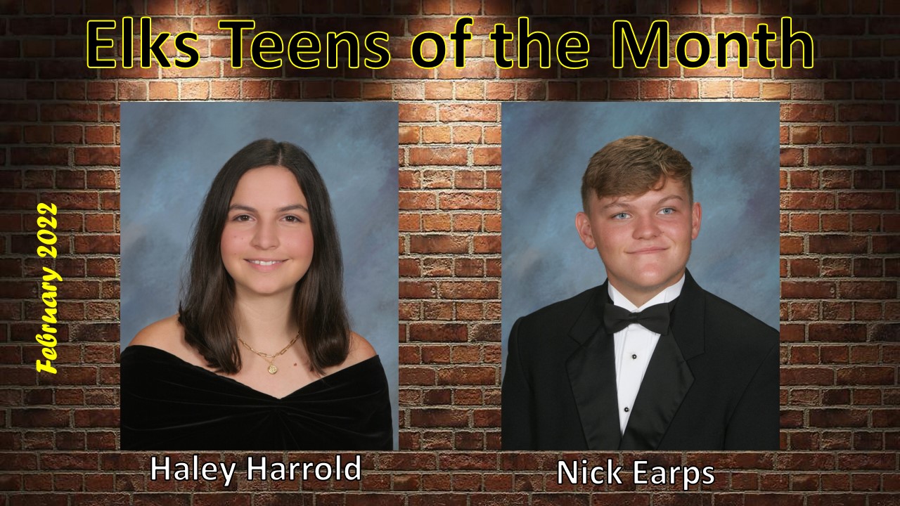 February Elks Teens