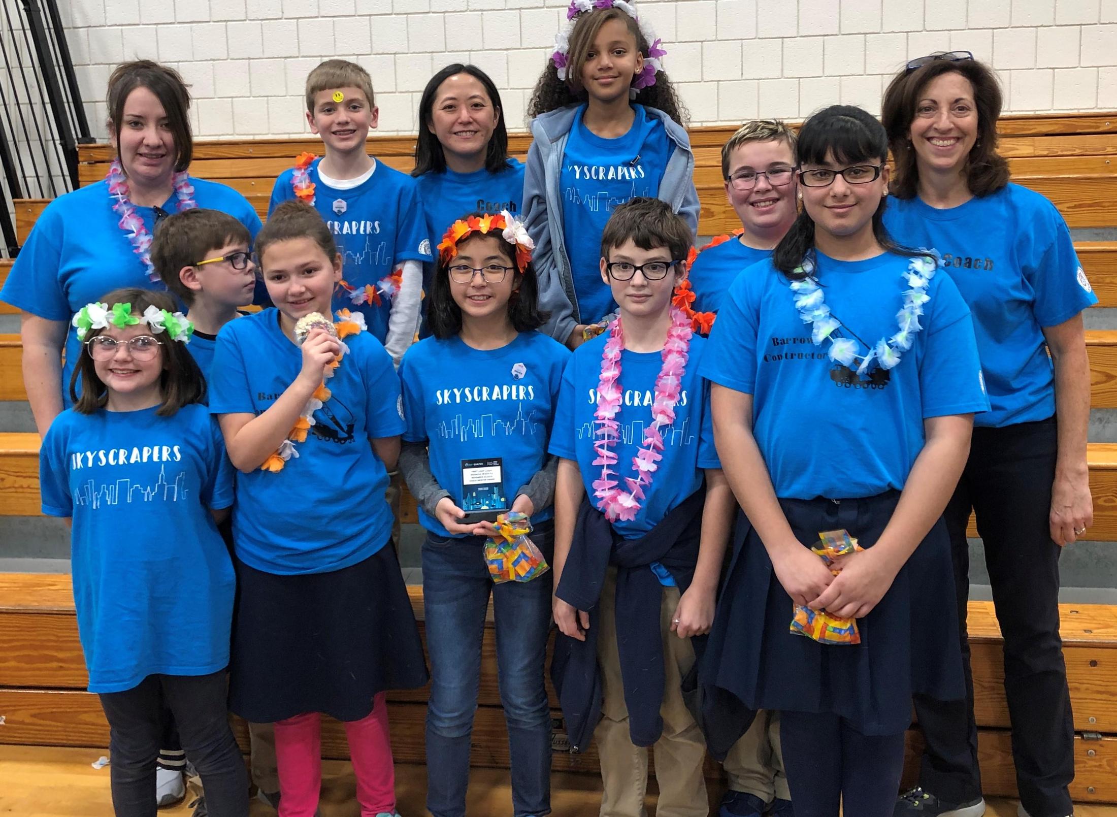 FLL Students and Advisor group picture
