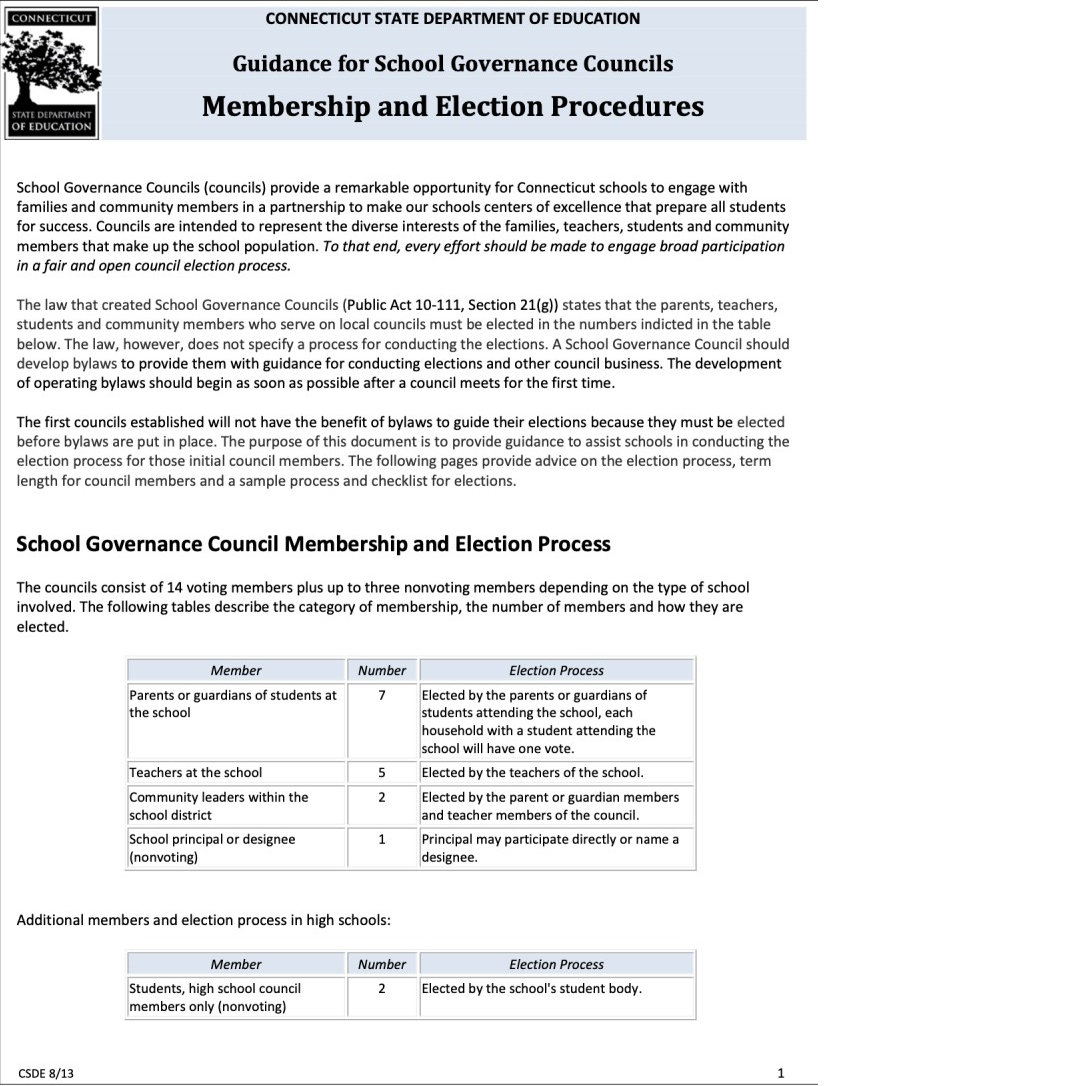 SGC Guidance