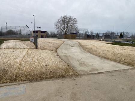 Walkway at Baseball/Softball Field