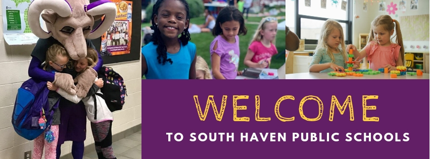 Welcome to South Haven Public Schools - 3 picture collage