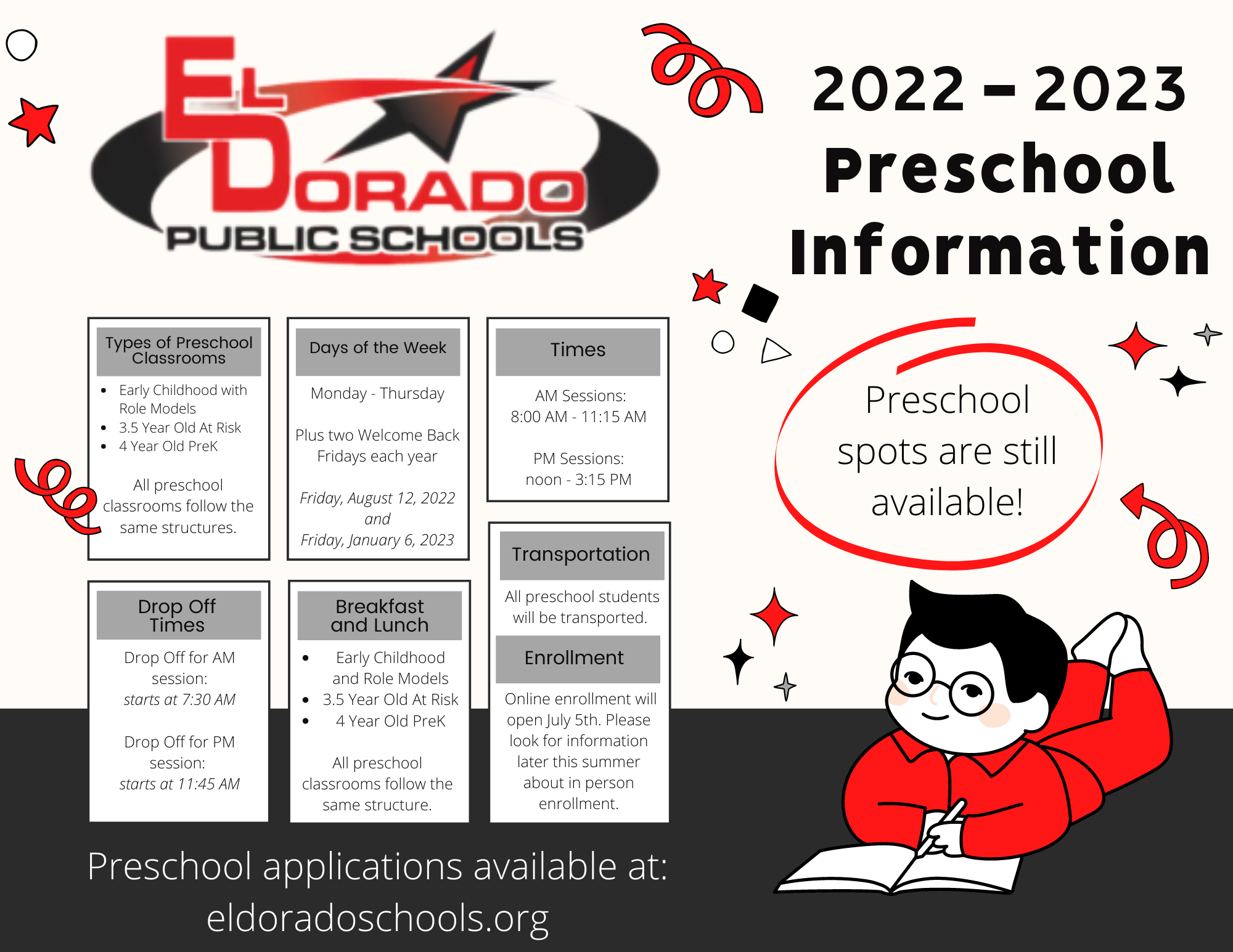 22-23 Preschool Information