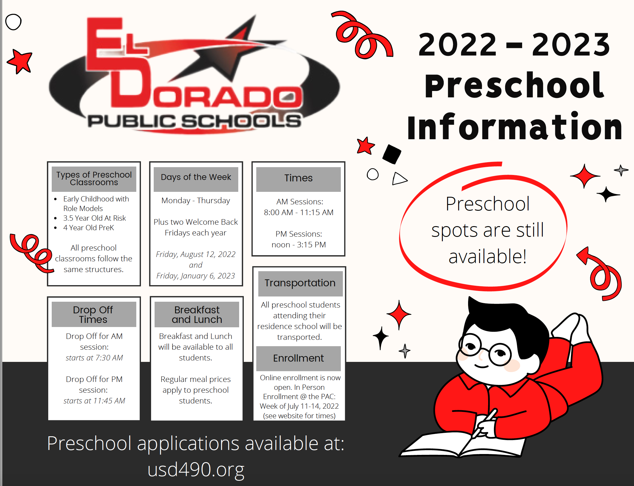 22-23 Preschool Information
