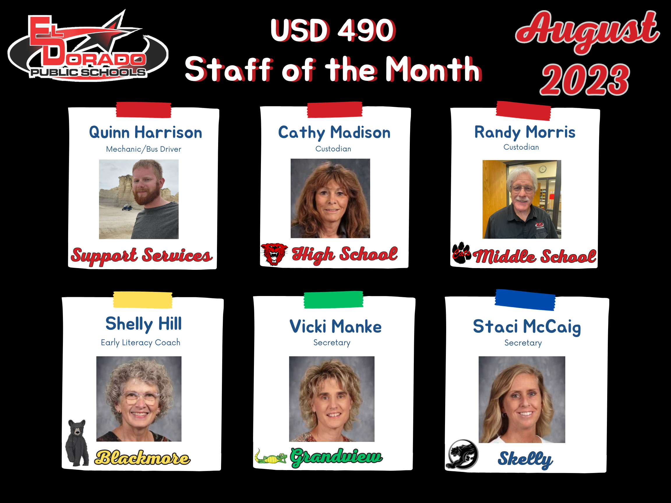 Staff Celebrations El Dorado Public Schools