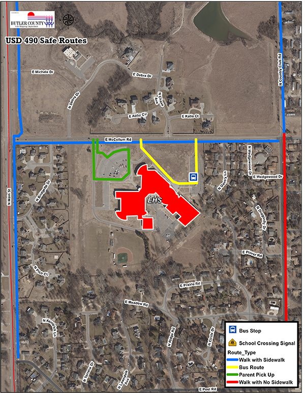 EHS Safe Route Map