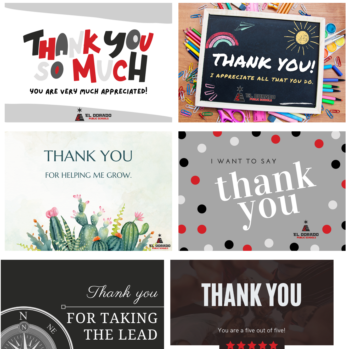 Thank you cards