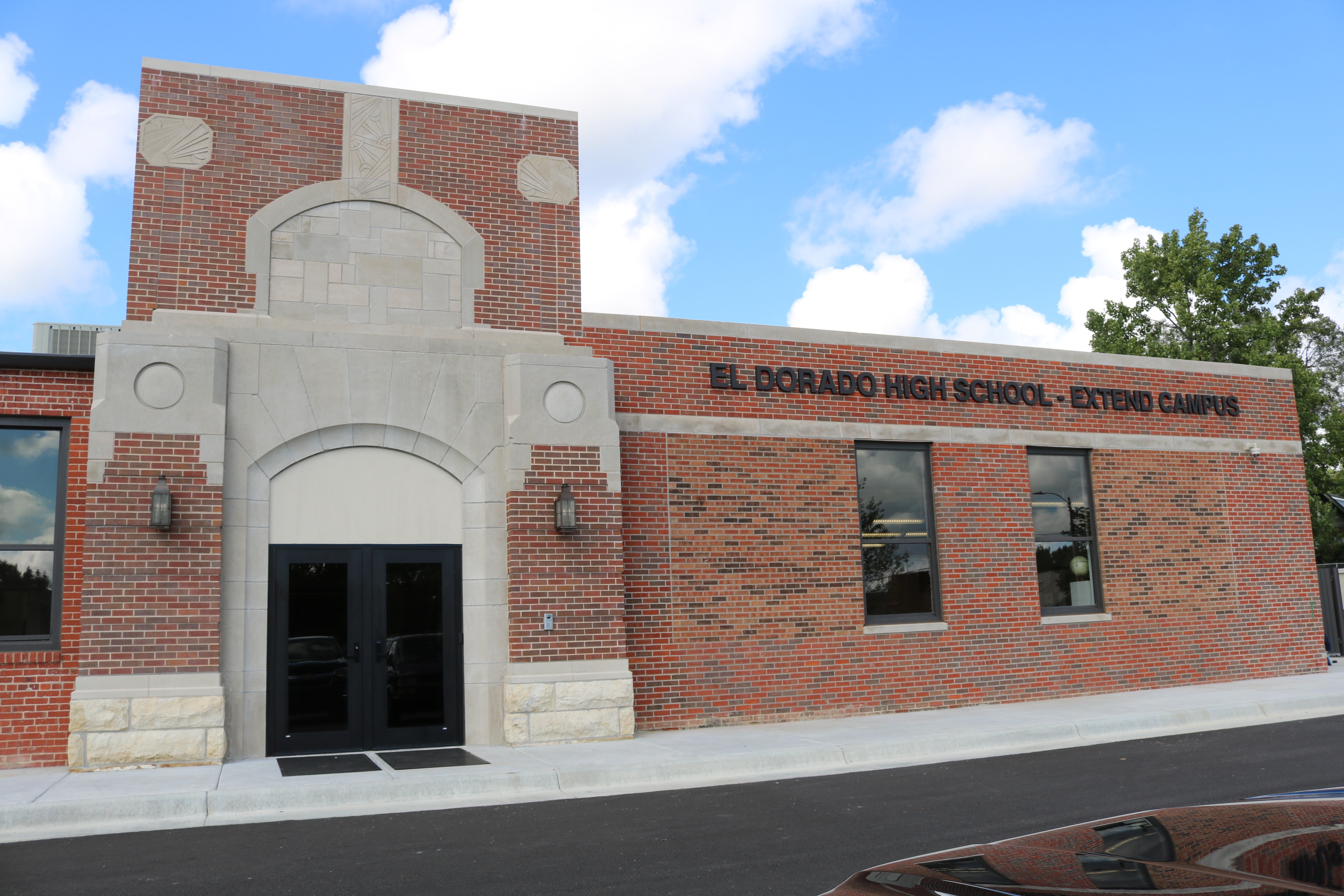 Front of Extend Campus