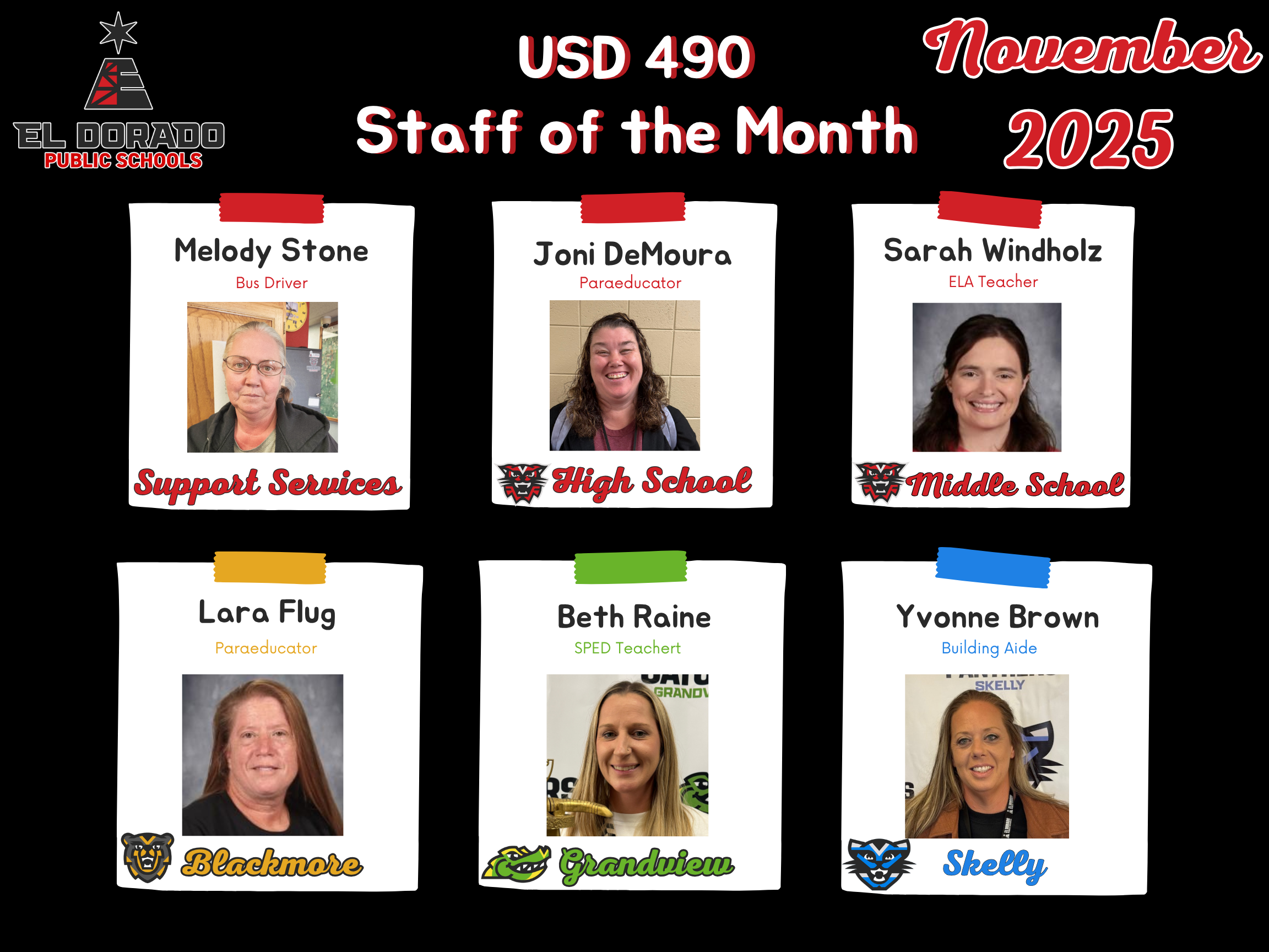 November 2025 Staff of the Month