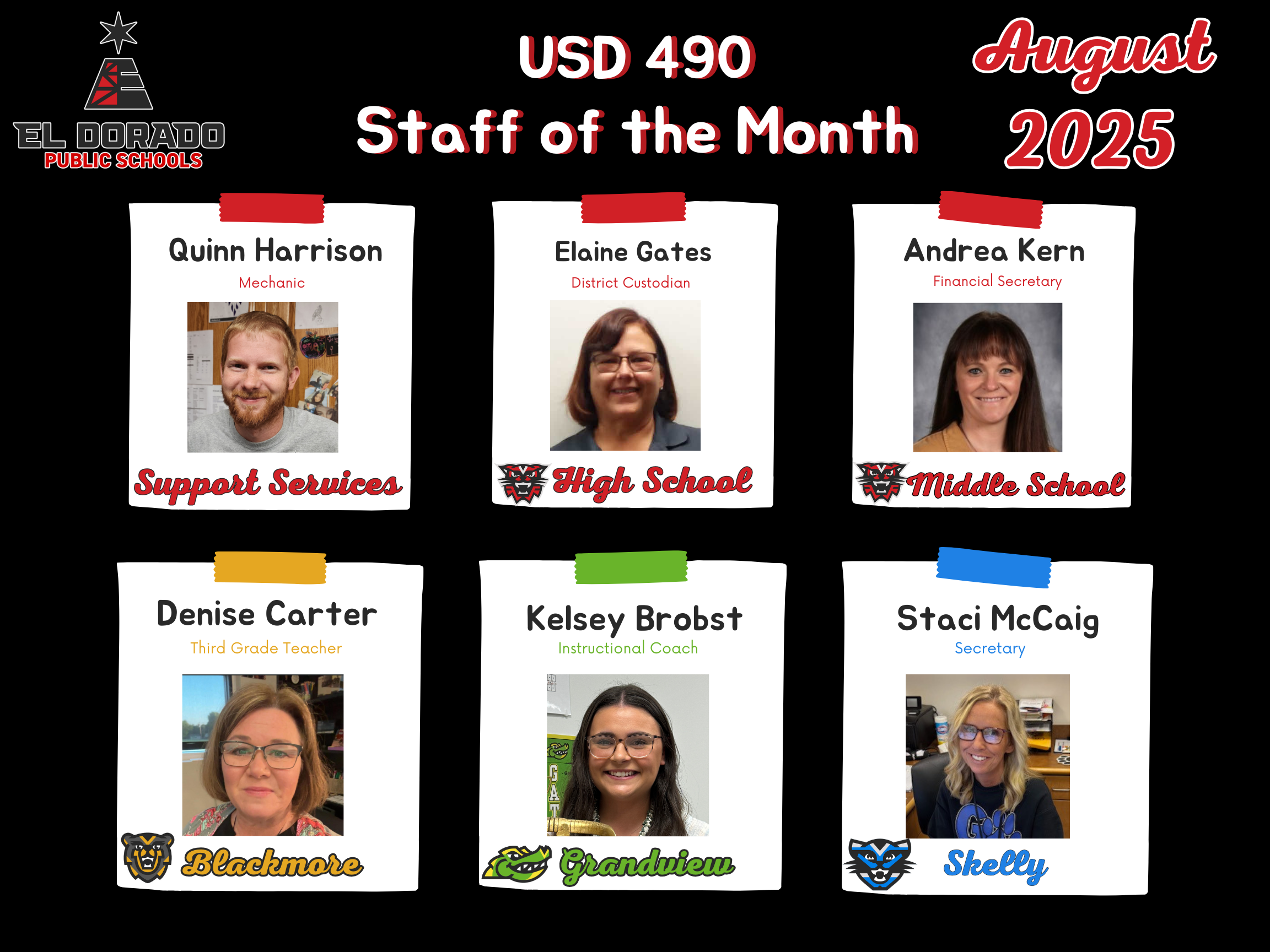 August 2025 Staff of the Month