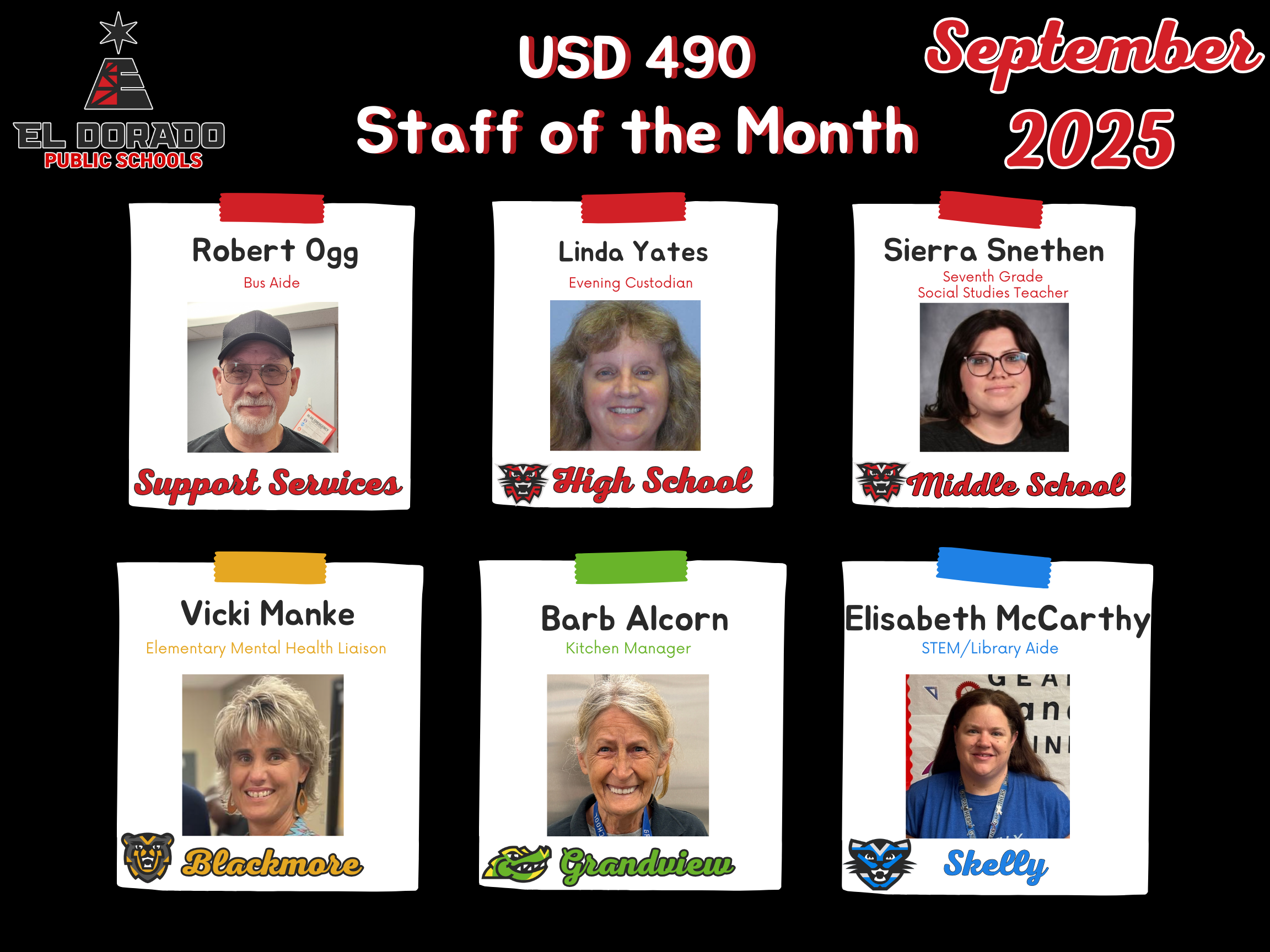 October 2025 Staff of the Month