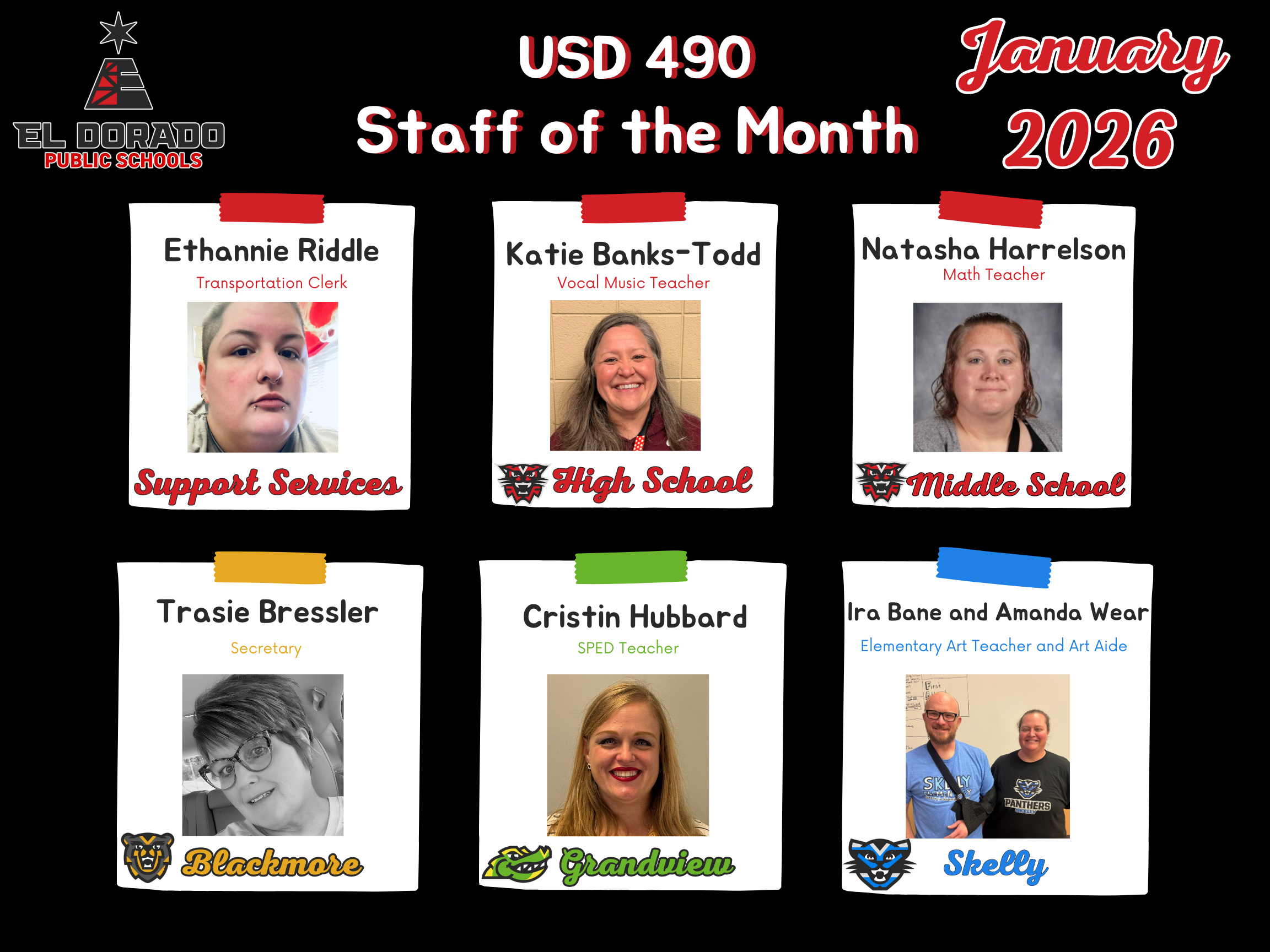 January 2026 Staff of the Month