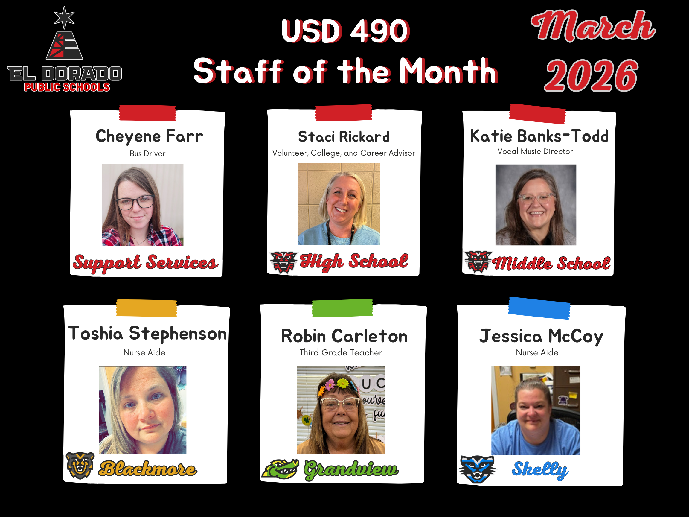 March 2026 Staff of the Month