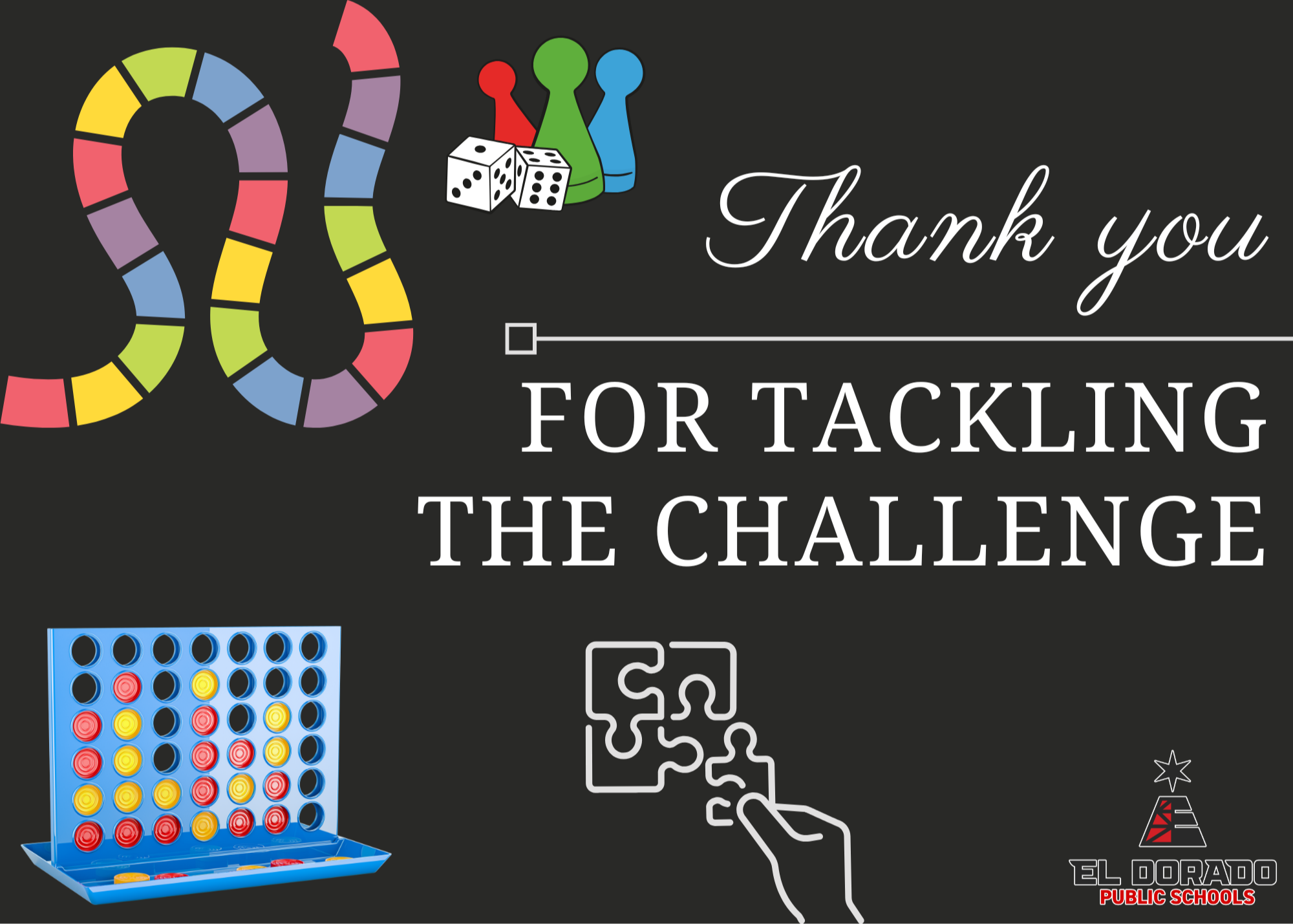 Thank you for tackling the challenge