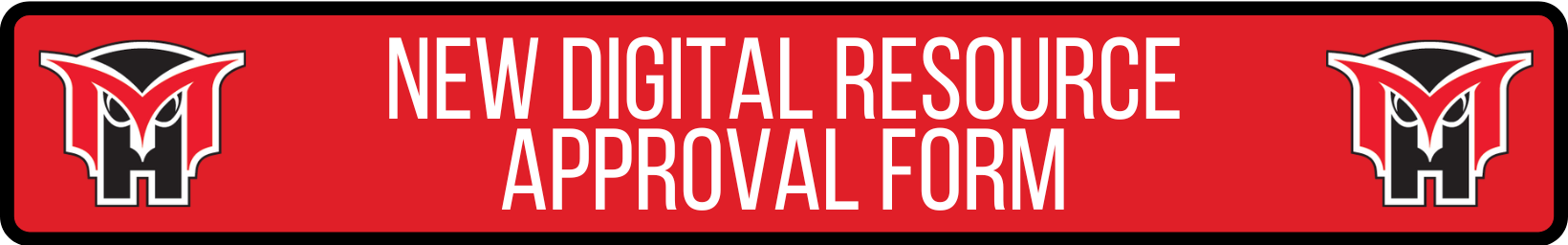 new digital resource approval form