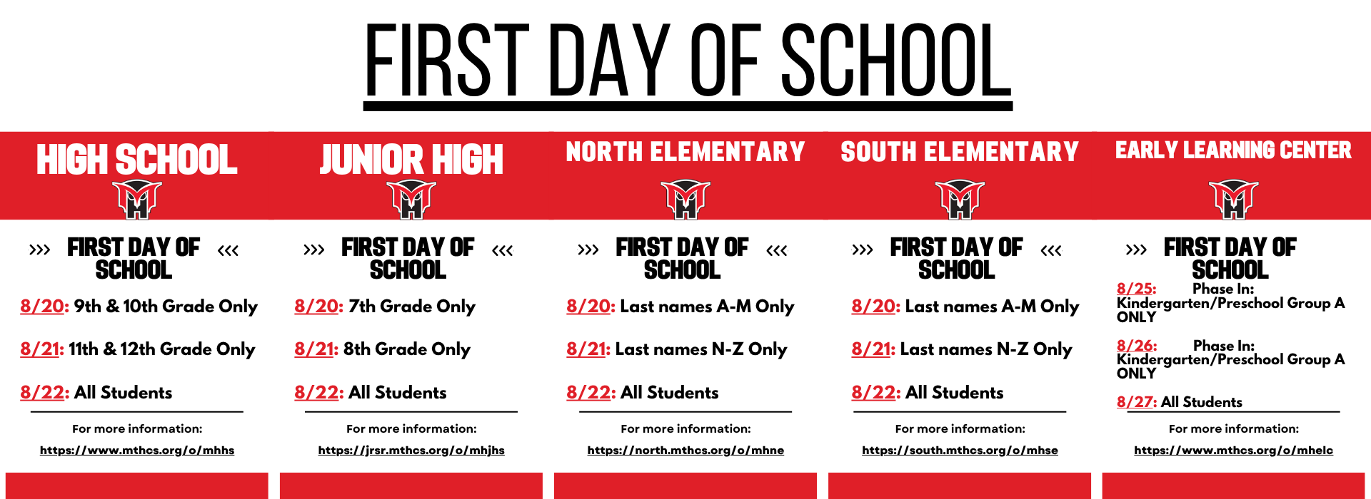 School starting