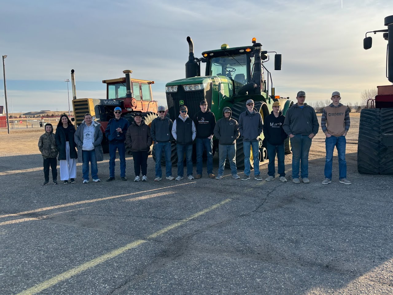 Bring tractor to school